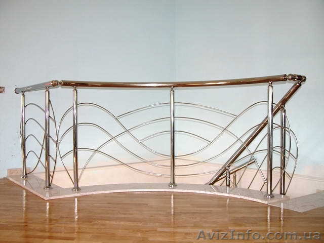 Перила, лестничные ограждения и поручни из алюминия - <ro>Изображение</ro><ru>Изображение</ru> #1, <ru>Объявление</ru> #24961