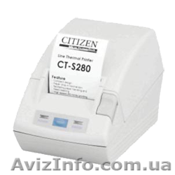 Чековый принтер CITIZEN CT-S280 - <ro>Изображение</ro><ru>Изображение</ru> #1, <ru>Объявление</ru> #548324