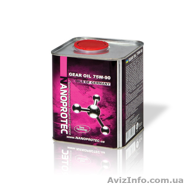 Масло трансмиссионное синтетическое NANOPROTEC Gear Oil 75W-90 GL-4/GL-5 1л - <ro>Изображение</ro><ru>Изображение</ru> #1, <ru>Объявление</ru> #581287