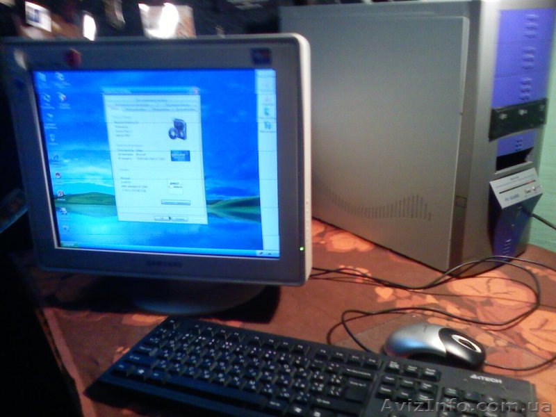 Системник + монитор 17 + клава + мышь  - <ro>Изображение</ro><ru>Изображение</ru> #1, <ru>Объявление</ru> #630252