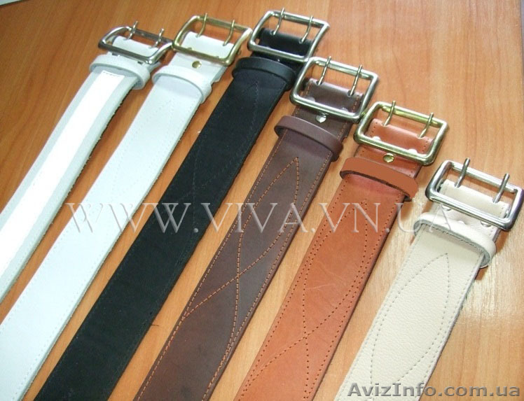 Ремень кожаный армейский - <ro>Изображение</ro><ru>Изображение</ru> #1, <ru>Объявление</ru> #858253