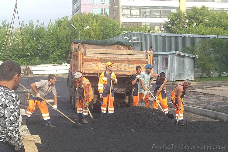 АСФАЛЬТУВАННЯ АСФАЛЬТИРОВАНИЕ ремонт дорог укладка продажа тротуарной плитки - <ro>Изображение</ro><ru>Изображение</ru> #1, <ru>Объявление</ru> #883791