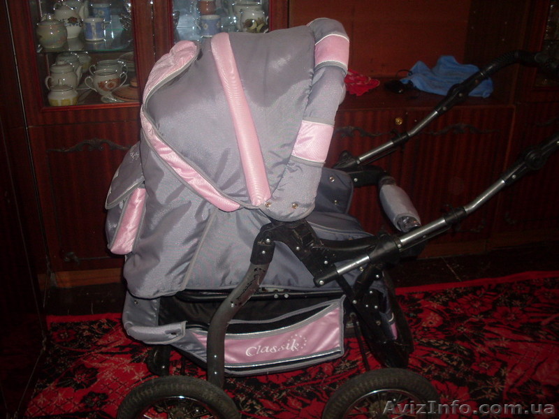 коляска трансформер зима-лето б/у - <ro>Изображение</ro><ru>Изображение</ru> #1, <ru>Объявление</ru> #927438