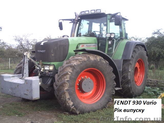 Трактор Фендт 930 - <ro>Изображение</ro><ru>Изображение</ru> #1, <ru>Объявление</ru> #944788