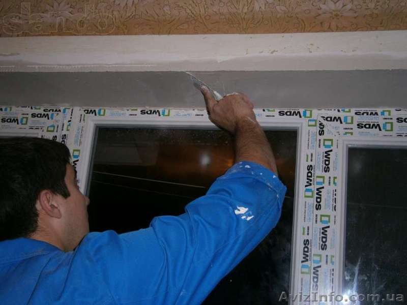 Ремонт откосов Винница. Штукатурка, шпатлевка оконного откоса в Виннице. - <ro>Изображение</ro><ru>Изображение</ru> #1, <ru>Объявление</ru> #996348