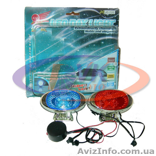 Диодная Мигающая сирена "Полицейская" - <ro>Изображение</ro><ru>Изображение</ru> #1, <ru>Объявление</ru> #1014379