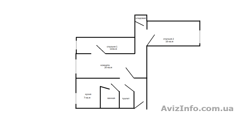 3-х комнатная квартира в центре города Казатин Винницкой обл. - <ro>Изображение</ro><ru>Изображение</ru> #1, <ru>Объявление</ru> #1046873