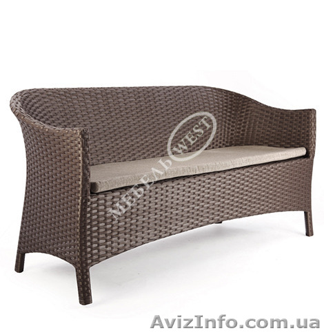 Плетеная мебель из ротанга, Диван Парадиз 3х местный - <ro>Изображение</ro><ru>Изображение</ru> #1, <ru>Объявление</ru> #1218224