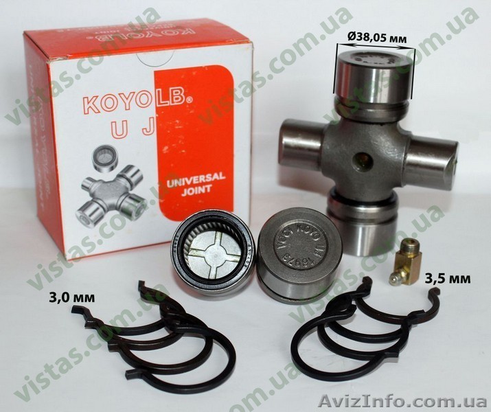 Крестовина карданного вала ТАТА, Эталон, I-VAN (БАЗ А079, БАЗ Т713) производство - <ro>Изображение</ro><ru>Изображение</ru> #1, <ru>Объявление</ru> #1376731