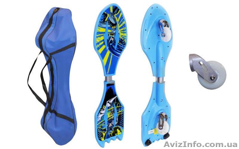 Двухколесный скейт Ripstik SK-0330 (Рипстик) Spiderman, Batman голубой - <ro>Изображение</ro><ru>Изображение</ru> #1, <ru>Объявление</ru> #1415999