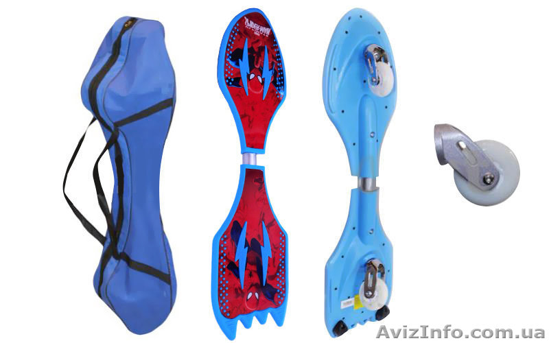 Двухколесный скейт Ripstik SK-0330 (Рипстик) Spiderman, Batman красный - <ro>Изображение</ro><ru>Изображение</ru> #1, <ru>Объявление</ru> #1416000