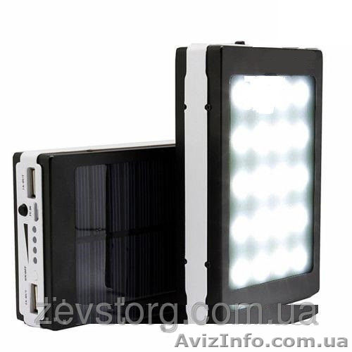 Мобильная Зарядка POWER BANK Solar+led 20000S - <ro>Изображение</ro><ru>Изображение</ru> #1, <ru>Объявление</ru> #1458667