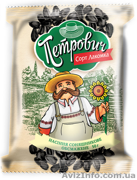 Семечки жареные ТМ Петрович - <ro>Изображение</ro><ru>Изображение</ru> #1, <ru>Объявление</ru> #1452814