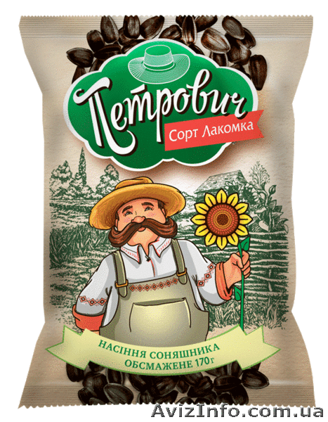 Жареные семечки ТМ Петрович 170 г. - <ro>Изображение</ro><ru>Изображение</ru> #1, <ru>Объявление</ru> #1582972