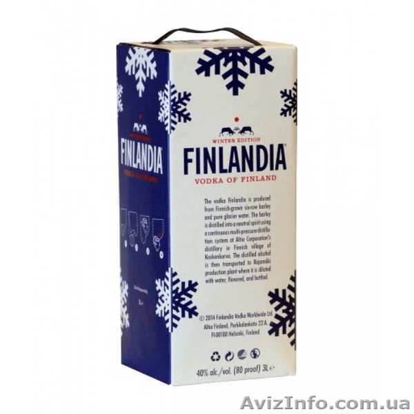 Недорого, vodka Finlandia, 3L (Финляндия)  - <ro>Изображение</ro><ru>Изображение</ru> #1, <ru>Объявление</ru> #1638016