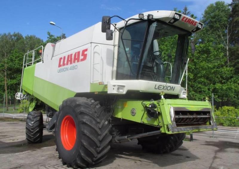 Комбайн Claas Lexion 480 вып. 2001г.в. Ж= 630Flex 9м - <ro>Изображение</ro><ru>Изображение</ru> #1, <ru>Объявление</ru> #1665051