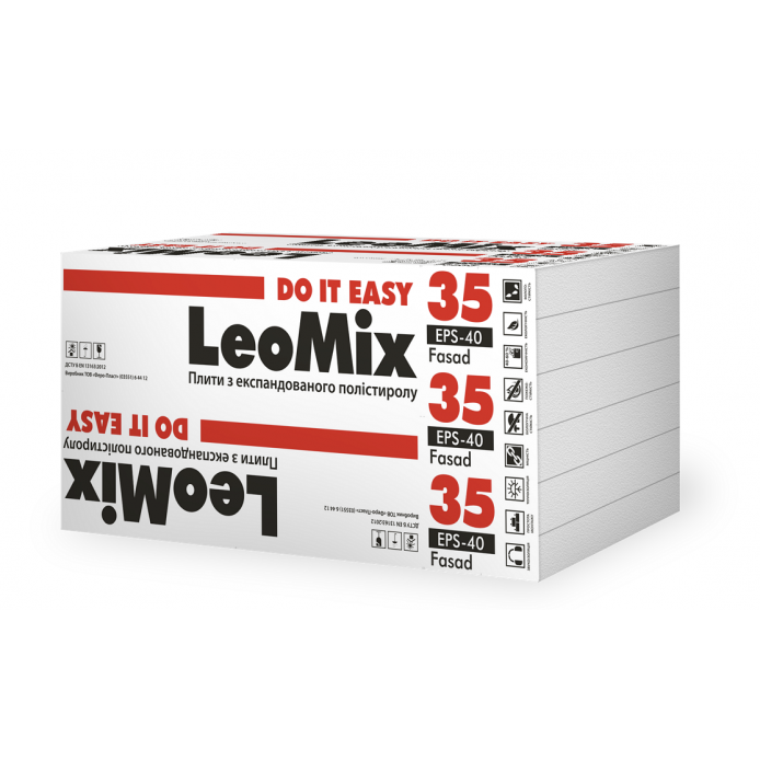 Пінопласт LeoMix 35 FASAD - <ro>Изображение</ro><ru>Изображение</ru> #1, <ru>Объявление</ru> #1733748