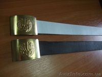 Ремень офицерский кожаный - <ro>Изображение</ro><ru>Изображение</ru> #3, <ru>Объявление</ru> #213179