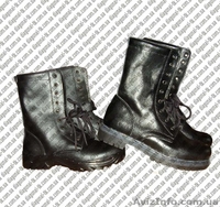 Берцы кожаные хромовые - <ro>Изображение</ro><ru>Изображение</ru> #1, <ru>Объявление</ru> #356161