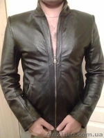 Мужская кожаная куртка  - <ro>Изображение</ro><ru>Изображение</ru> #2, <ru>Объявление</ru> #514080