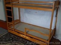 Двухъярусная кровать новая из дерева ольха. - <ro>Изображение</ro><ru>Изображение</ru> #1, <ru>Объявление</ru> #490085