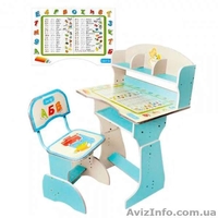Срочно!Детская стол-парта 2070 голубая - <ro>Изображение</ro><ru>Изображение</ru> #2, <ru>Объявление</ru> #746607
