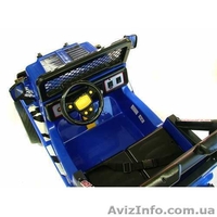 Ого!Детский электромобиль 618R + Д/У синий - <ro>Изображение</ro><ru>Изображение</ru> #2, <ru>Объявление</ru> #741031