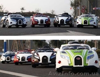 Детский электромобиль Bugatti Veyron 0661 2 мотора, 12V - <ro>Изображение</ro><ru>Изображение</ru> #1, <ru>Объявление</ru> #817474