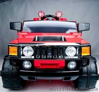 Электромобиль Hummer A 30 H2 - 2 мотора, 12V, 7км/ч RED - <ro>Изображение</ro><ru>Изображение</ru> #4, <ru>Объявление</ru> #848936