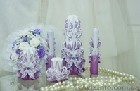 свечи резные ручной работы  - <ro>Изображение</ro><ru>Изображение</ru> #2, <ru>Объявление</ru> #917258