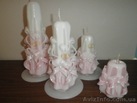 свечи резные ручной работы  - <ro>Изображение</ro><ru>Изображение</ru> #4, <ru>Объявление</ru> #917258