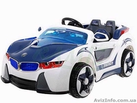 Детский электромобиль BMW i8 VISION 12V, 2 мотора, красный - <ro>Изображение</ro><ru>Изображение</ru> #5, <ru>Объявление</ru> #960378
