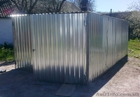 металевий гараж швидкозбірний - <ro>Изображение</ro><ru>Изображение</ru> #3, <ru>Объявление</ru> #1028771