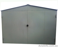 металевий гараж швидкозбірний - <ro>Изображение</ro><ru>Изображение</ru> #6, <ru>Объявление</ru> #1028771
