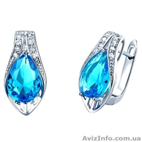 Выгодно! Серебряные серьги! Сантаклаусу и не снилось) от JM - <ro>Изображение</ro><ru>Изображение</ru> #2, <ru>Объявление</ru> #1344922