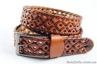 Продам плетёный мужской ремень кожа, оптом - <ro>Изображение</ro><ru>Изображение</ru> #3, <ru>Объявление</ru> #1421470