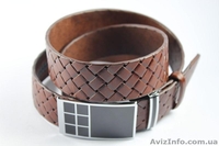 Продам плетёный мужской ремень кожа, оптом - <ro>Изображение</ro><ru>Изображение</ru> #1, <ru>Объявление</ru> #1421470