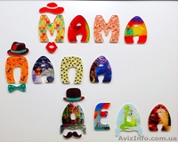 Магнитная Азбука (рус.- укр. алфавит в одном наборе) - <ro>Изображение</ro><ru>Изображение</ru> #4, <ru>Объявление</ru> #1431114