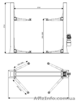 Подъемник автомобильный для СТО 4т. - <ro>Изображение</ro><ru>Изображение</ru> #2, <ru>Объявление</ru> #1467003