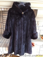 Шуба норкова чорна, довга Італія - <ro>Изображение</ro><ru>Изображение</ru> #1, <ru>Объявление</ru> #1629721