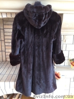 Шуба норкова чорна, довга Італія - <ro>Изображение</ro><ru>Изображение</ru> #2, <ru>Объявление</ru> #1629721