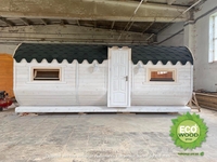 Мобильная баня-бочка овал под ключ 5х2,3 м от производителя - <ro>Изображение</ro><ru>Изображение</ru> #1, <ru>Объявление</ru> #1712019