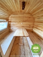 Мобильная баня-бочка квадро  под ключ 5х2,3 м от производumeля - <ro>Изображение</ro><ru>Изображение</ru> #7, <ru>Объявление</ru> #1712104