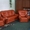 Продам мягкий уголок: диван (раскладной) и 2 кресла,  кожзам,  пр-во Австрия,  б/у #840248