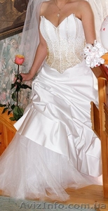 счастливое  свадебное платье - <ro>Изображение</ro><ru>Изображение</ru> #1, <ru>Объявление</ru> #57305