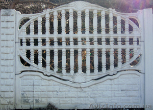 Забор бетонный, декоративный. Еврозабор. - <ro>Изображение</ro><ru>Изображение</ru> #4, <ru>Объявление</ru> #387782
