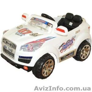 Срочно!Детский электромобиль Audi Q7 Белый - <ro>Изображение</ro><ru>Изображение</ru> #1, <ru>Объявление</ru> #722787
