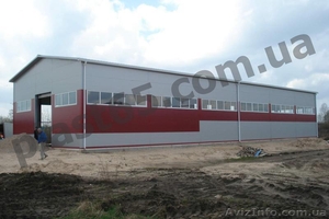 Быстровозводимые сооружения,  строительство сооружений ангаров под ключ