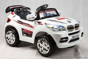 Внимание! Продается Новинка 2012 года - детский электромобиль БМВ  X8 White - <ro>Изображение</ro><ru>Изображение</ru> #4, <ru>Объявление</ru> #805436