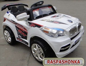 Внимание! Продается Новинка 2012 года - детский электромобиль БМВ  X8 White - <ro>Изображение</ro><ru>Изображение</ru> #2, <ru>Объявление</ru> #805436